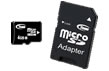 MicroSDHC card 4GB class6, SD si miniSD adaptare, Team Group