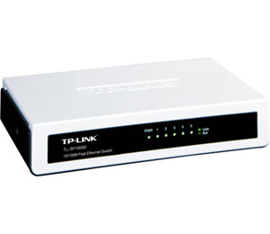 Switch Tp-Link 5 porturi, 10/100 Mbps, TL-SF1005D