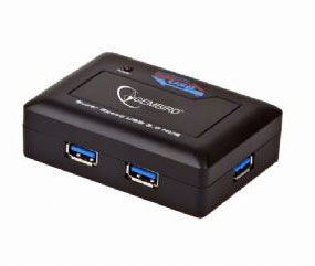HUB USB 3.0 4 porturi, Gembird UHB-C344