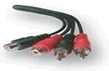 Belkin Cablu prelungitor RCA 2xRCA-M/2xRCA-F, 1.5M