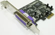 Placa PCI EXPRESS - Serial(2 p)+Paralel(1 p)