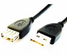 Cablu prelungitor USB 2.0  A(T) - A(M), 1.8 m