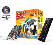 TV Tuner COMPRO E650F, PCI-E Hybrid (digital DVB-T+ analog)