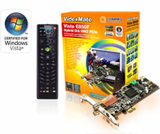TV Tuner COMPRO E850F, PCI-E Hybrid (digital DVB-T+ analog)