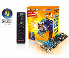 TV Tuner COMPRO E900F, PCI-E Hybrid (digital DVB-T+ analog)