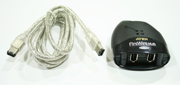 HUB Firewire, 3 porturi, ATEN