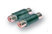 Belkin Adaptor Gold RCA Female - RCA Female *2xRCA-F/2xRCA-F