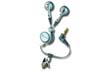 Casti light weight, retractable cord, MIC-411R, blister
