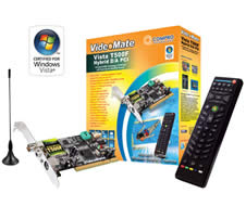 TV Tuner COMPRO T500F, PCI Hybrid (digital DVB-T+ analog)